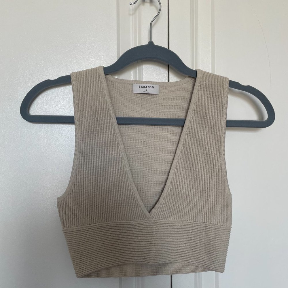 Aritzia Babaton Crop Top NWOT